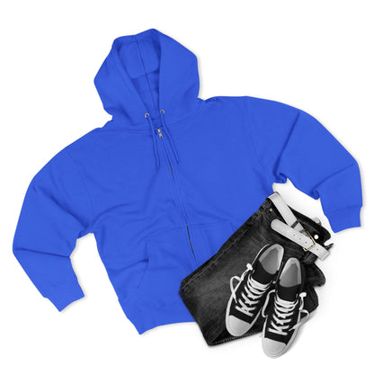 Uppity Princess Zip Hoodie — Retro Pink Script Back Graphic