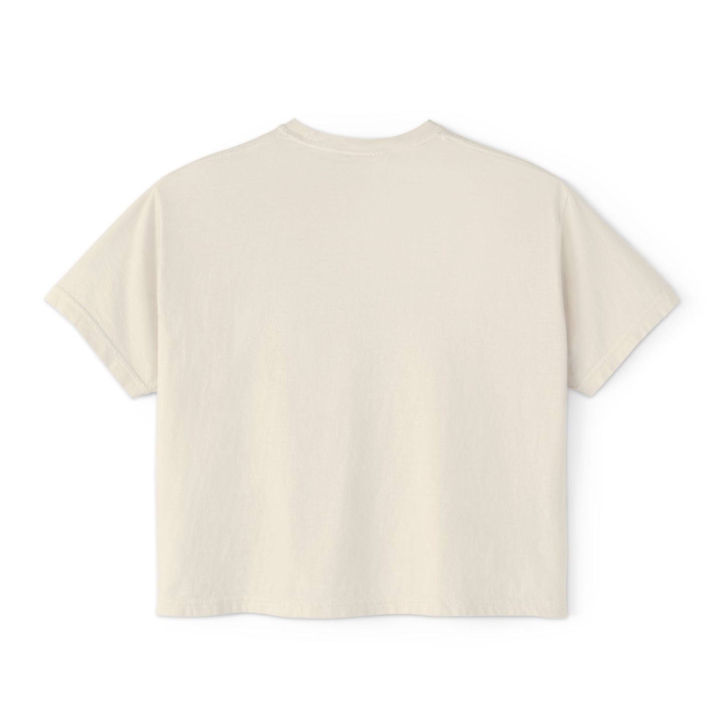 Uppity Pink Script Boxy Tee — Women's Retro Vibe Casual Top
